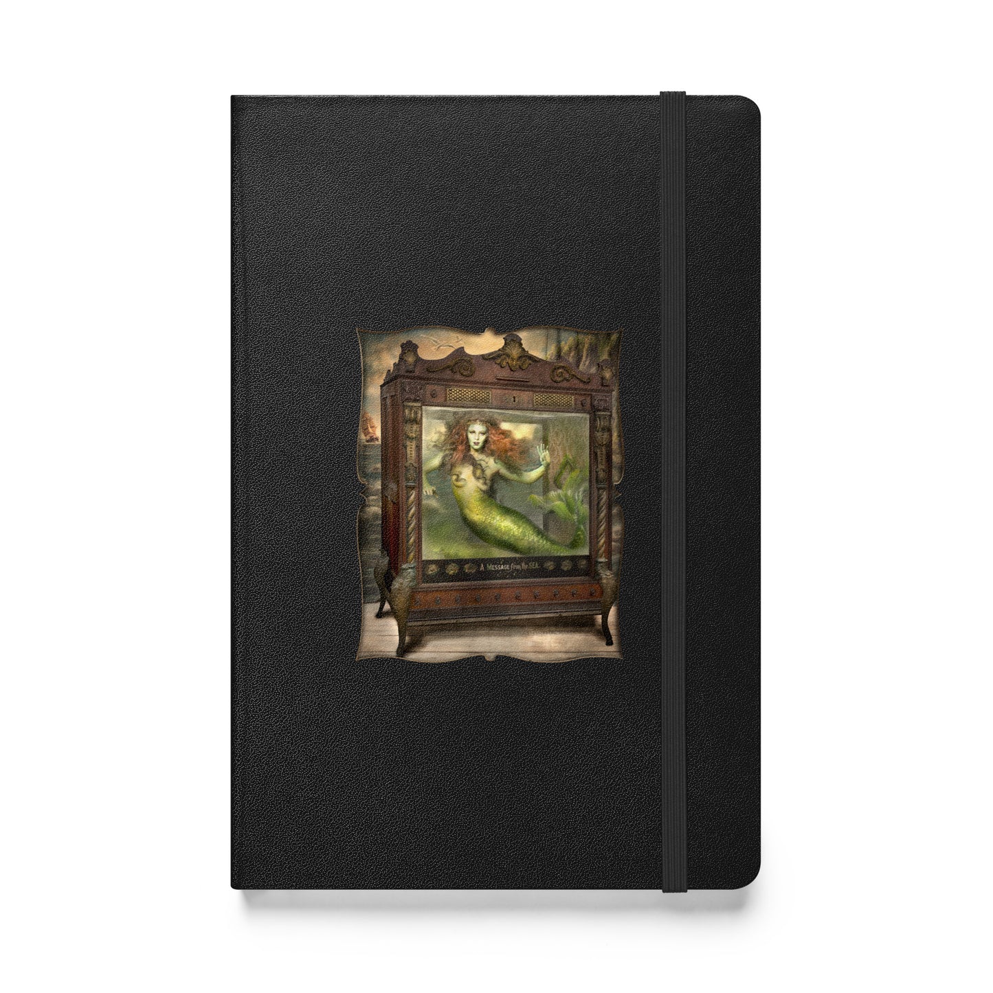 Fiji Mermaid hardcover bound notebook