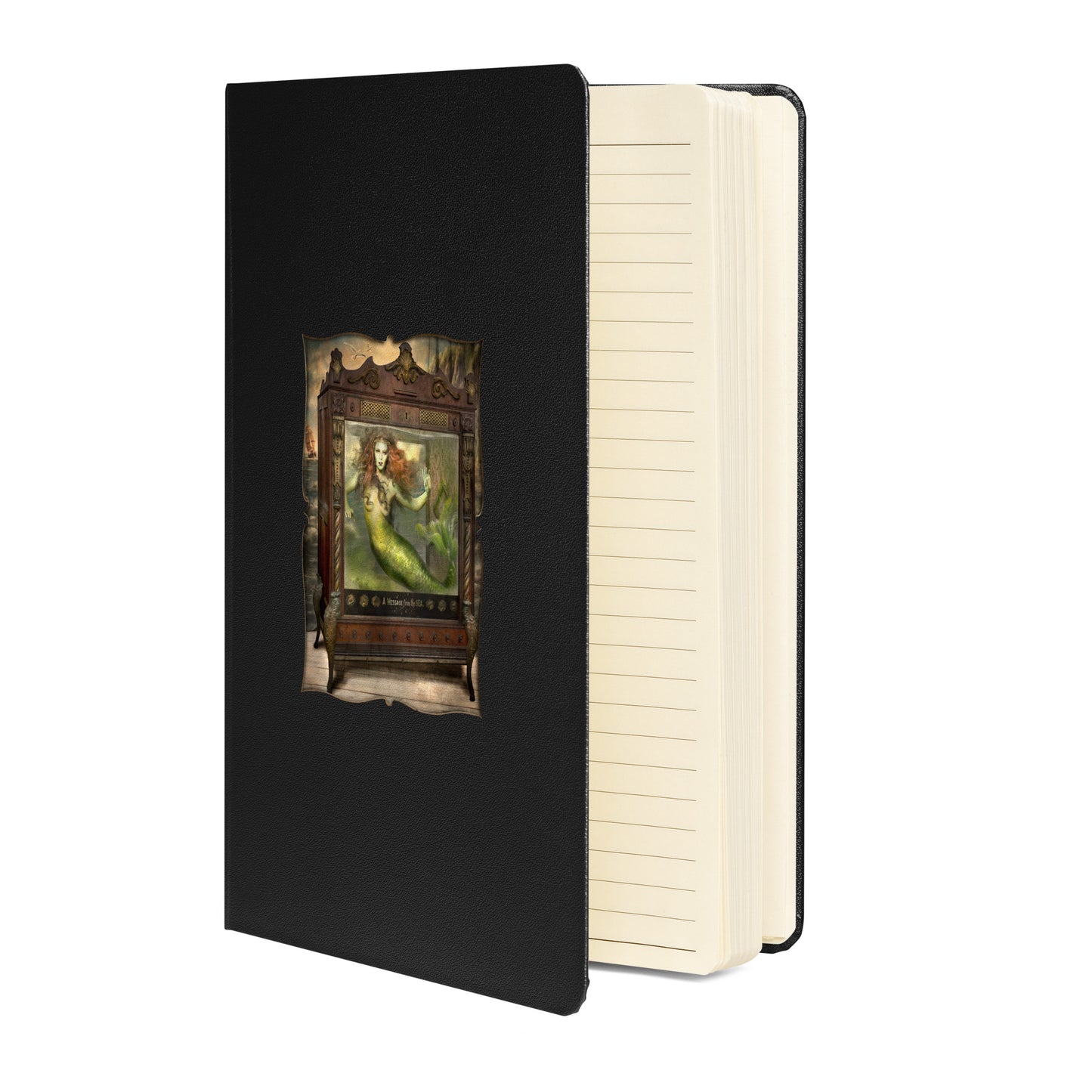 Fiji Mermaid hardcover bound notebook